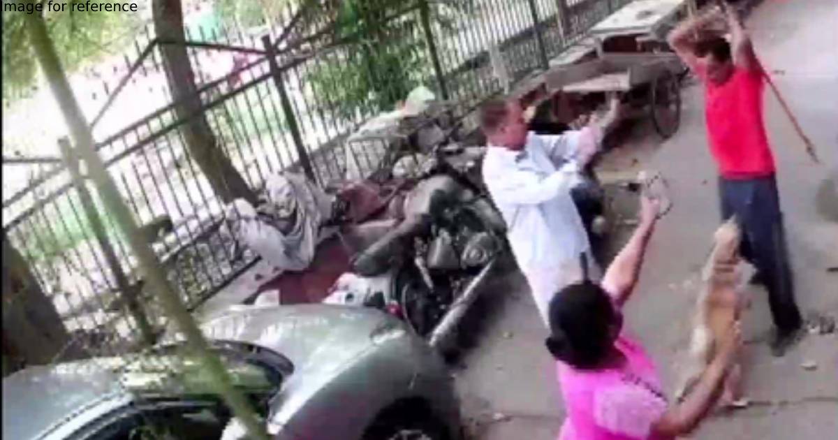 Animal cruelty: Enraged Delhi man hits dog with iron pipe